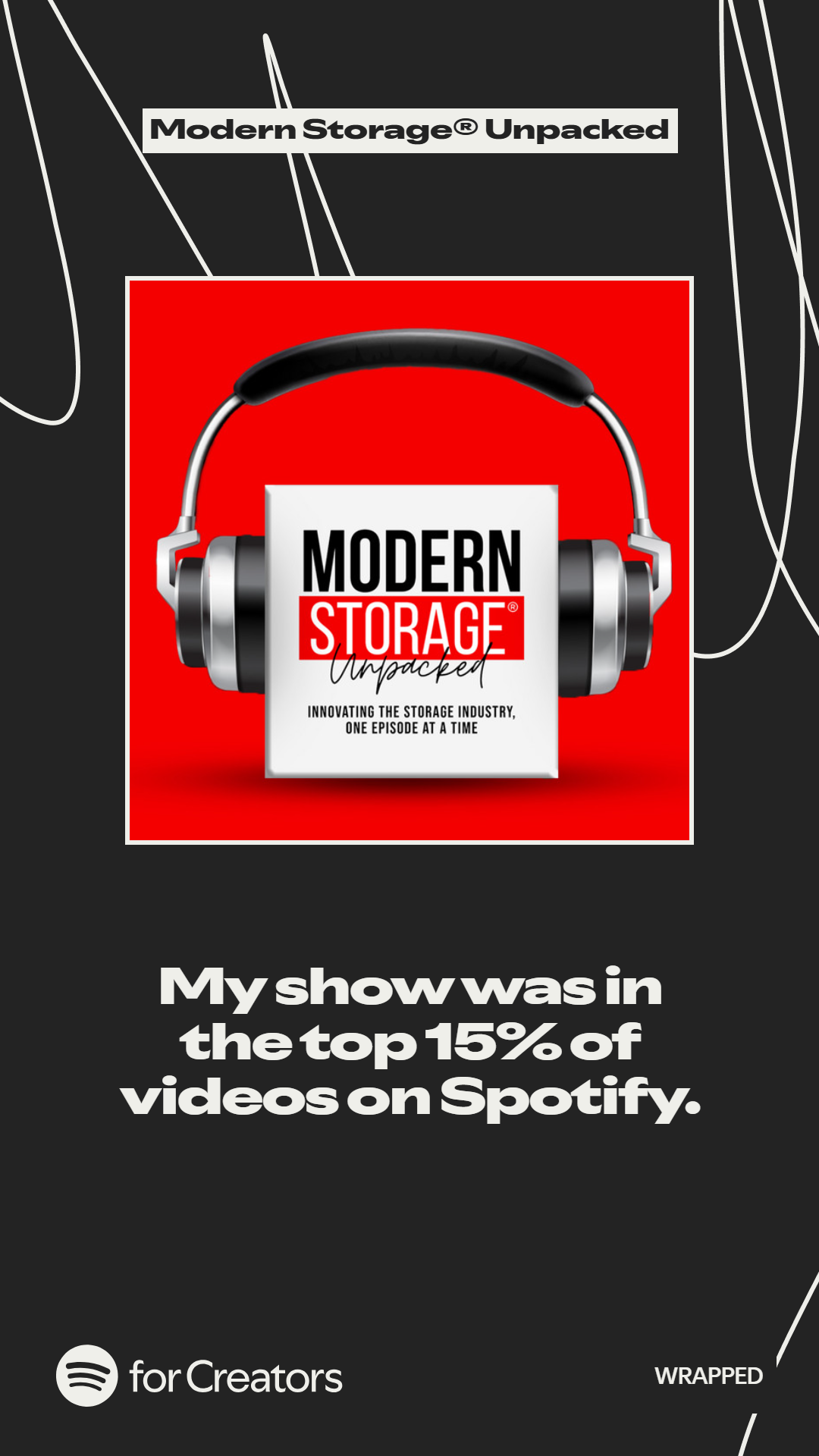 Modern Storage® Unpacked is a self storage podcast ranked in the top 15% of all video podcasts on Spotify, featuring expert tips, industry trends, and stories from the people behind the boxes.